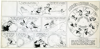 SILLY SYMPHONIES PRODUCTION PROOF 7-15-34 PENGUIN ISLE