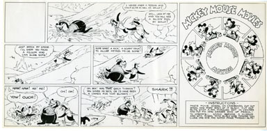 SILLY SYMPHONIES PRODUCTION PROOF 7-22-34 PENGUIN ISLE