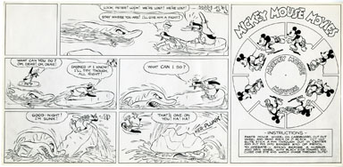 SILLY SYMPHONIES PRODUCTION PROOF 8-12-34 SHARKS!