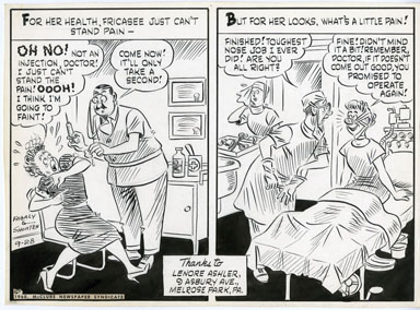 AL FAGALY - OUGHTA BE A LAW DAILY ART 9-28-60 NO PAIN