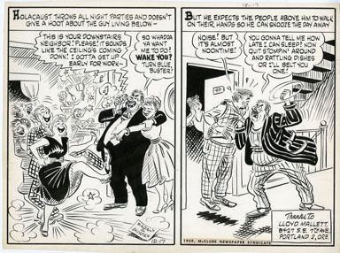 AL FAGALY - OUGHTA BE A LAW DAILY ART NOISY NEIGHBORS