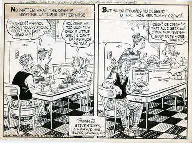 AL FAGALY - OUGHTA BE A LAW DAILY ORIG ART PICKY EATER