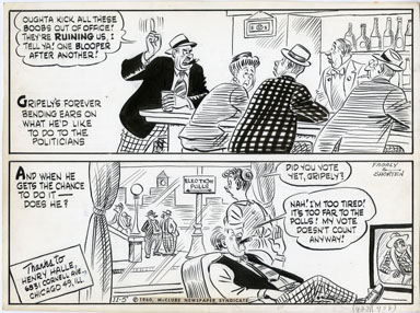 AL FAGALY - OUGHTA BE A LAW DAILY ORIG ART POLITICS