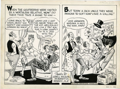 AL FAGALY - OUGHTA BE A LAW DAILY ART 8-21-52 BAD KID