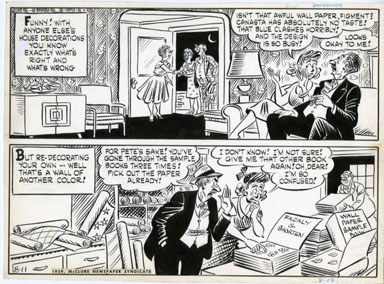 AL FAGALY - OUGHTA BE A LAW DAILY ART 8-11-59 DECORATIN