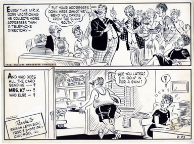 AL FAGALY - OUGHTA BE A LAW DAILY ORIG ART  POSTCARDS