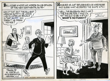 AL FAGALY - OUGHTA BE A LAW DAILY ORIG ART CONTINENTAL