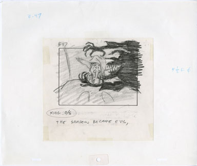 FAERIES ANIMATED TV - STORYBOARD ORIG ART BEDTIME (6)
