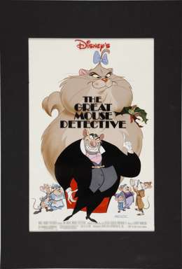 PAUL WENZEL - GREAT MOUSE DETECTIVE POSTER CONCEPT ILLO