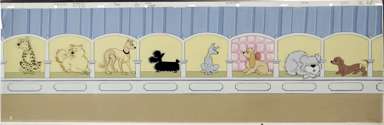 WALTER LANTZ STUDIOS - BACKGROUND AND PROD. CEL ART