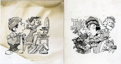 JACK RICKARD - MAD #180 TOY SHOPPING ORIGINAL  ART