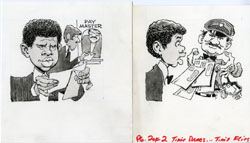 JACK RICKARD - MAD #180 PAYCHECK VS. BILLS ORIG  ART