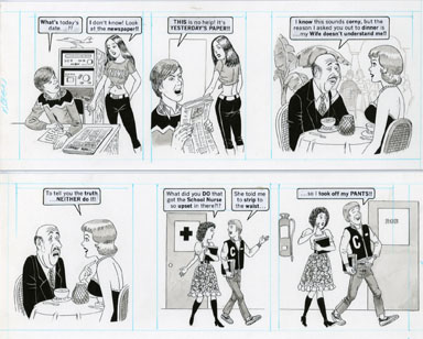 DAVE BERG - MAD #234 LIGHTER SIDE/MATH/MISTRESS/MED ART