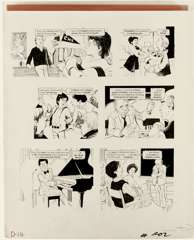BOB CLARKE - MAD #202 UNFINISHED SENTENCES ORIGINAL ART