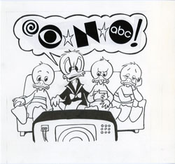 BOB CLARKE - MAD #214 DONALD DUCK/NEPHEWS (TV) ORIG ART