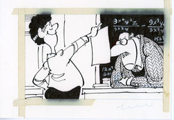 PAUL COKER - MAD #285 UNLUCKY NUMBER 13  ORIG ART