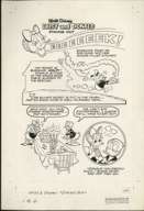 BOB GREGORY - DAISY & DONALD CMPLT 6-Pg STORY ORIG ART
