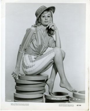SHIRLEY KNIGHT - STUDIO PORTRAIT PUBLICITY STILL 1962