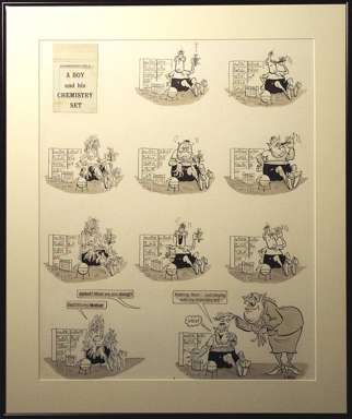 DON MARTIN -MAD #101 CMPLT 1-PG GAG STORY ART CHEMISTRY