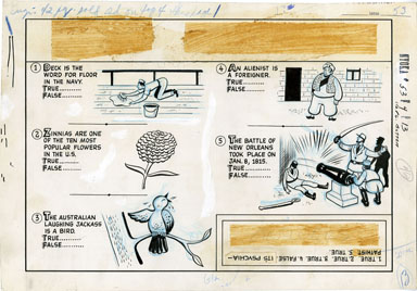 NYOKA THE JUNGLE GIRL #53 PAGE 13 PUZZLE PAGE ORIG ART