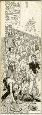 GUY COLWELL - COMMUNITY ILLUSTRATION ORIGINAL ART