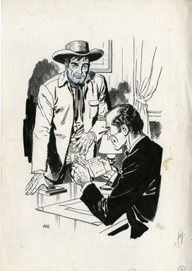ERNESTO SEIJAS - LONE RANGER BK 6 PG 13 ORIG ART INFO