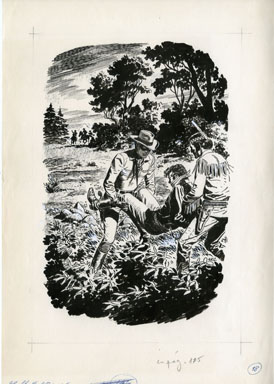 ERNESTO SEIJAS - LONE RANGER BK 6 PG 175 ART LR & TONTO