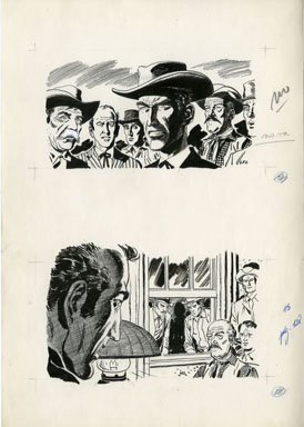 ERNESTO SEIJAS - LONE RANGER CHAP HEAD ART MEETING