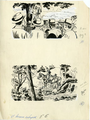 ERNESTO SEIJAS - LONE RANGER CHAPTER HEADER ART VALLEY