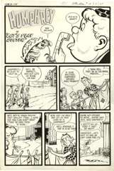AL AVISON - LITTLE MAX #14 COMPLETE 2-PG STORY ORIG ART