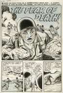 BOB POWELL - WARFRONT #6 COMPLETE 7-PAGE STORY ORIG ART