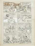 MARTY TARAS - AUDREY #27 CMPLT 2-PG BABY HUEY STORY ART