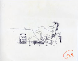 JOHN CALDWELL - MAD #284 NICE DAY: HEALTH INSPECTOR ART