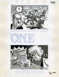 JOHN POUND - MAD #312 SANTA SPECIAL/LATE EMPLOYEES ART