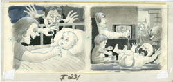 AL JAFFEE - MAD #231 PHOTOS: NEW BABY ORIG ART