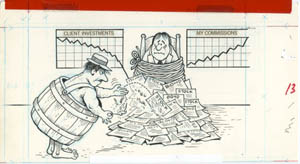 AL JAFFEE - MAD #235 ELECTED: STOCK MARKET EXPERTS ART