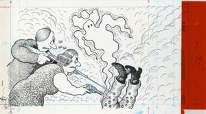 AL JAFFEE - MAD #235 ELECTED: J.R. EWING (DALLAS) ART
