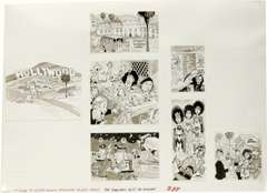 BOB JONES -MAD #288 TOURIST TRAPS ORIG ART KINISON CHER