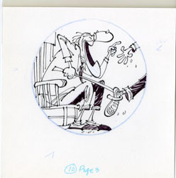 PAUL COKER - MAD #259 HALLEY'S COMET: OLD DUFFER ART