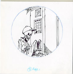 PAUL COKER - MAD #259 HALLEY'S COMET: ELEVATOR ORIG ART