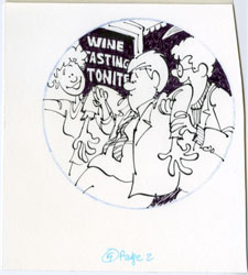 PAUL COKER - MAD #259 HALLEY'S COMET: YUPPIES ORIG ART