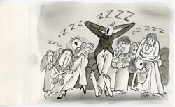 P.P.  PORGES - MAD #227 SLOW/LAZY: SLEEP THERAPY ART