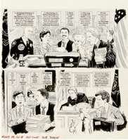 ANGELO TORRES -MAD #259 NIGHT COURT 2-PG STORY ORIG ART
