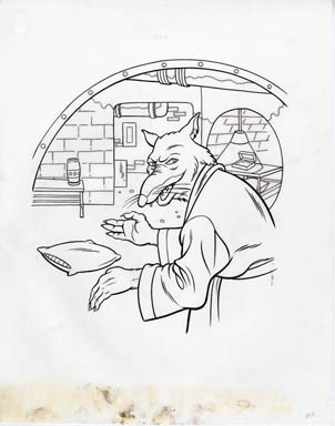 GILL FOX - TEENAGE MUTANT NINJA TURTLES: SPLINTER ART