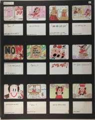 LITTLE LULU STORYBOARDS - TITLE SEQUENCE ORIG ART