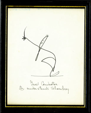 TEX HENSON - LIFE LINES CARTOON - GUEST CONDUCTOR ART