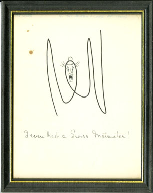 TEX HENSON - LIFE LINES CARTOON - SWISS INSTRUCTOR