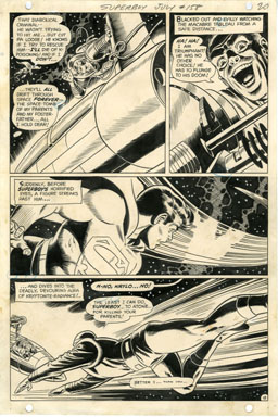 BOB BROWN & WALLY WOOD - SUPERBOY #158 PAGE 18 ORIG ART