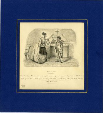ENGLISH HUMOR ILLUSTRATION (1868) - RUS IN URBE