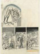 BILL WARD - CRACKED #165 CMPLT 5-PG STORY ART GAME SHOW